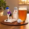 Fun Atmosphere Bottle Opener Opener, Golf Swing Beer Shape, Board Game Barbecue Party Accessory Durable Creative Ornament, for Home Bars And Parties