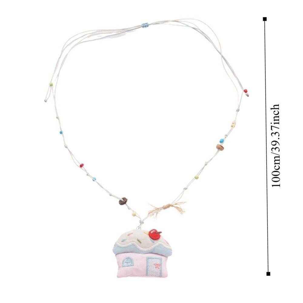 Flower Korean Beaded Necklace Jewelry Clavicle Necklace Y2K Ins Fashion Bohemian Choker Women