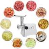 2800W Powerful Stainless Steel Electric Meat Grinders Home Sausage Stuffer Meat Mincer Heavy Duty Household Meat Mincer