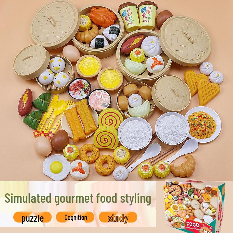 Детский набор для барбекю: Игрушки-симуляторы еды для западной кухни