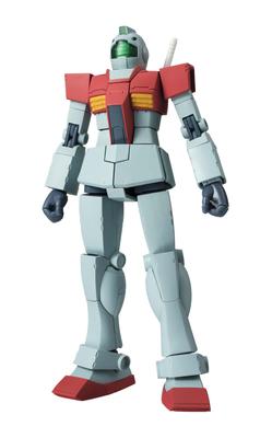 TAMASHII NATIONS РОБОТ Духи Мобильный Костюм Гандам Джим 125 мм окрашенная подвижная фигурка RGM-79 версия. АНИМЕ. (Версия для перепродажи) приблизительно. ПВХ и АБС
