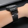 Кожаный ремешок без зазоров для Samsung Galaxy Watch Ultra 7 47 мм Роскошный браслет из нержавеющей стали для sasmung GALAXY 47MM ULTRA 7 Ремешок