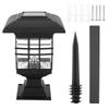 Solar Powered Lawn Light LED Outdoor IP65 Waterproof Decorative Lamp for Garden CourtyardWhite