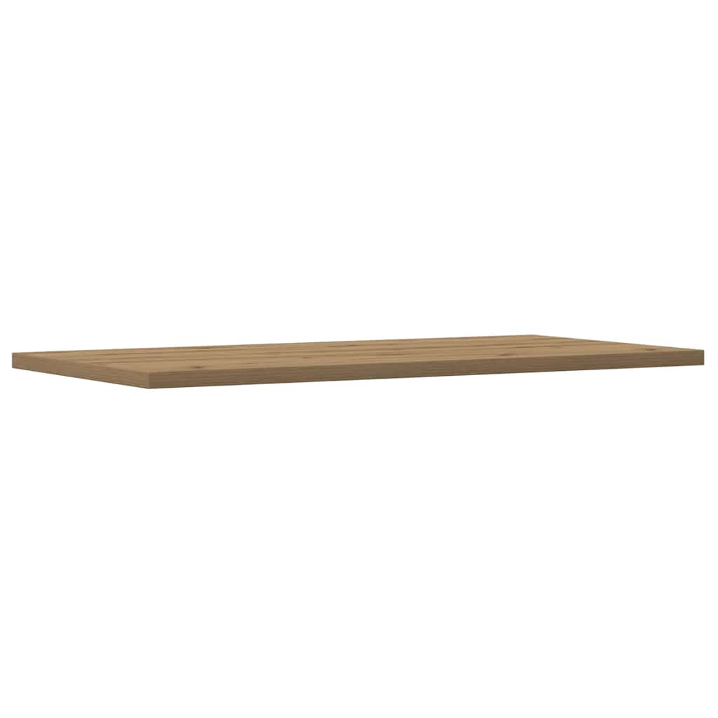 Wall Shelves 4 pcs Artisan Oak Finish 60 x 30 x 1.5 cm Engineered Wood