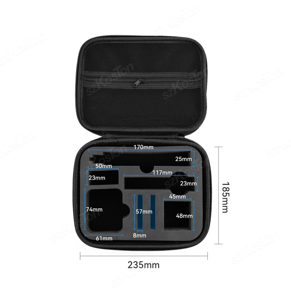 Кейс для хранения Insta360 X5 X4 Водонепроницаемая сумка для переноски для Insta 360 X3 X2 Панорамная камера Сумка Аксессуар Бокс Большой Средний