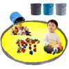 Rita Shokai Toy Storage Bag with Play Mat, 150cm Diameter, Large Capacity, Round Shape, for Stuffed Animals, Mess-Free, Kids' Storage, Includes