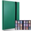 Card File Card Binder Sticker File 9 Pockets Holds 360 Cards Cover Is PP Material Elastic Bandage Bind Card Sheet Collect Other Game Cards (9 Pockets,