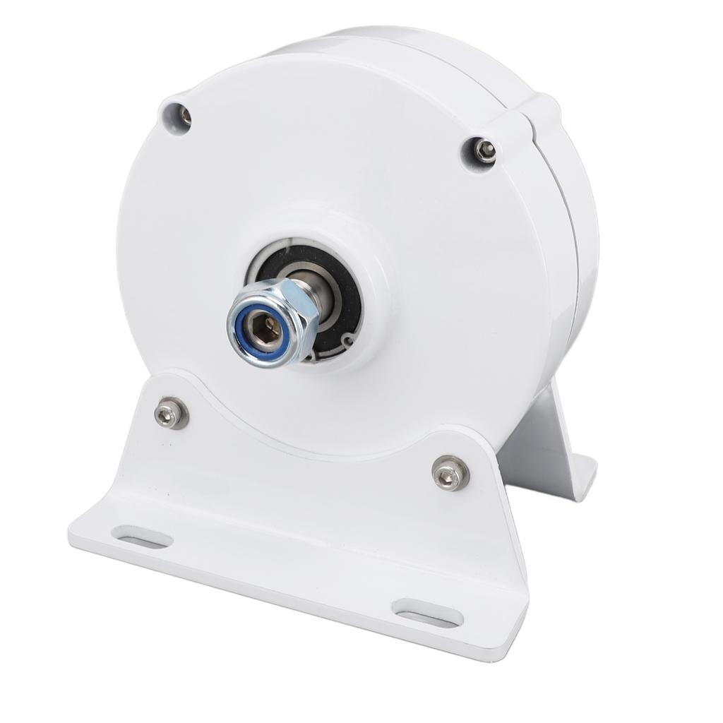 Permanent Magnet Generator Dual Shaft 24V 3 Phase Synchronous Generator Alternator with Base for