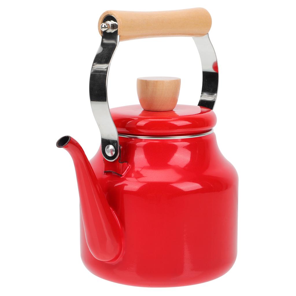 1.5L Enamel Water Kettle Heating Teakettle Stovetop Boiling Coffee Tea Pot For Induction Cooker Gas Stove Kitchen Tools