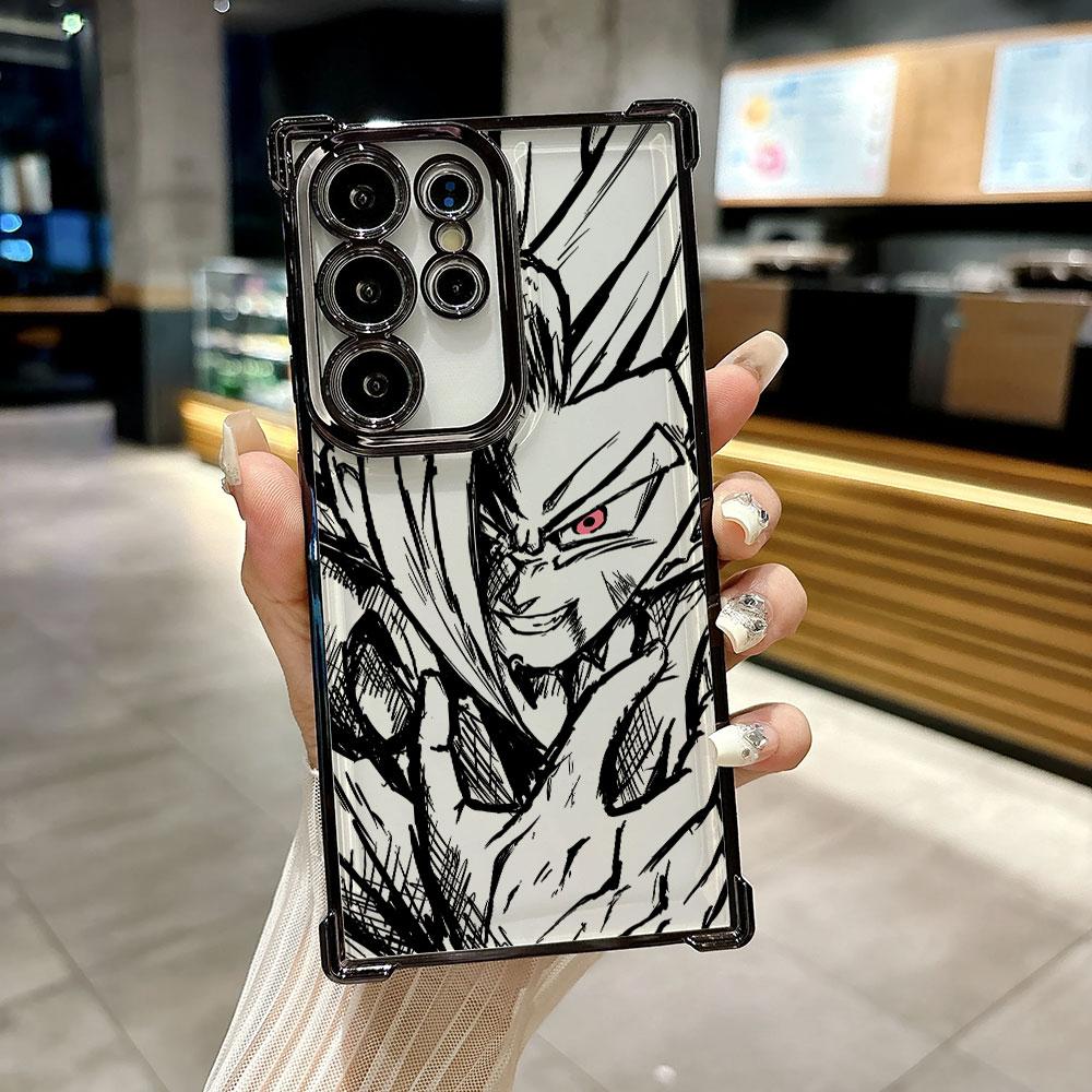 Vegetto Son Goku Piccolo Anime Funda For Samsung S26 Ultra Phone Case For Galaxy S25 FE S26 S24 S23 S22 S21 Ultra S20 Plus Cover