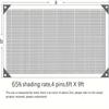 1pc, 60% Shade Rate Grow Fresh Vegetables & Protect Plants With Our Durable Garden Sun Shade Netting - 6x9ft, 9x19ft, 12x26ft