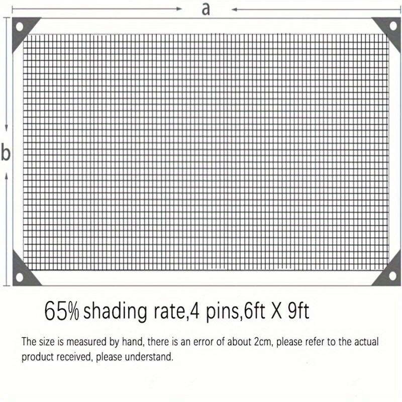 1pc, 60% Shade Rate Grow Fresh Vegetables & Protect Plants With Our Durable Garden Sun Shade Netting - 6x9ft, 9x19ft, 12x26ft