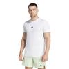 Adidas D4T Short Sleeve White Size L Men's T-Shirt, (IEJ24) (IS3808),