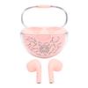 Bluetooth Earbuds Multifunction Stylish HiFi Stereo Sound Intelligent Noise Cancellation Wireless Gaming Headphones Pink