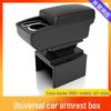 Adjustable Universal Car Armrest Box for Export, Overseas Use. Extends and Widens for Central Armrest.