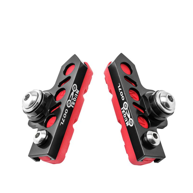 1 пара резиновых тормозных колодок C-образного типа, износостойкие шумопоглощающие удлинительные тормозные колодки для дорог