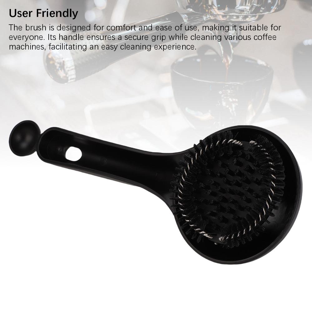 Nylon Bristle Coffee Machine Cleaning Brush Coffee Machine Grouphead Brush For Grouphead Washing
