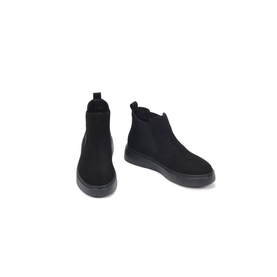 Men's Genuine Suede Leather Chelsea Boots