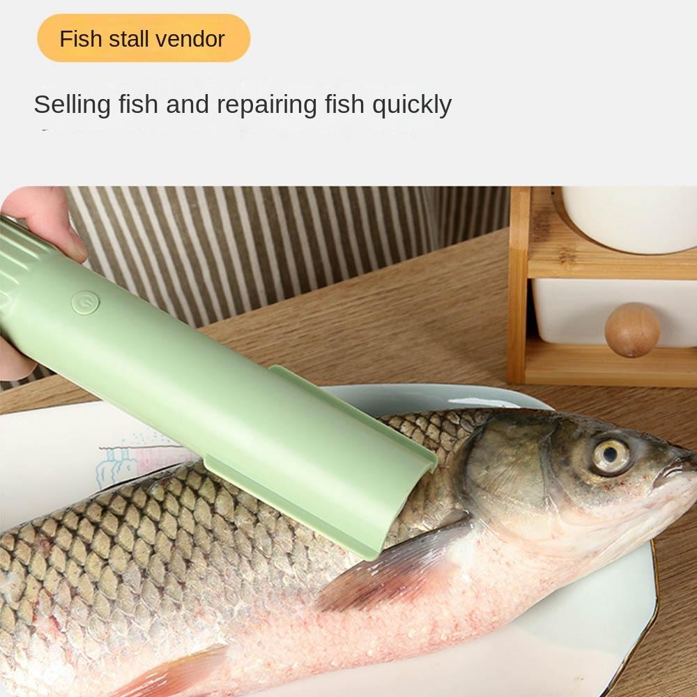 Водонепроницаемая беспроводная электрическая рыбочистка скребок для удаления чешуи шеф-повар рыбочистка