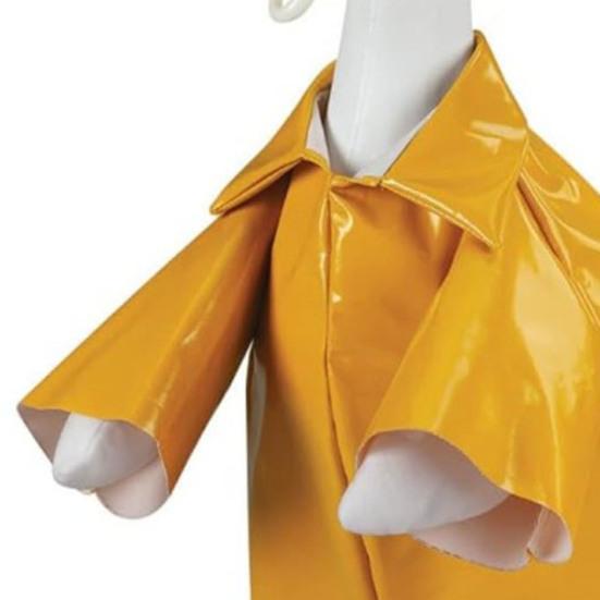 Наряд Гуся для Газона Дождевик со Шляпой-Зонтом Комплект Костюм Гуся для Веранды Одежда для Цементного или Пластикового Гуся