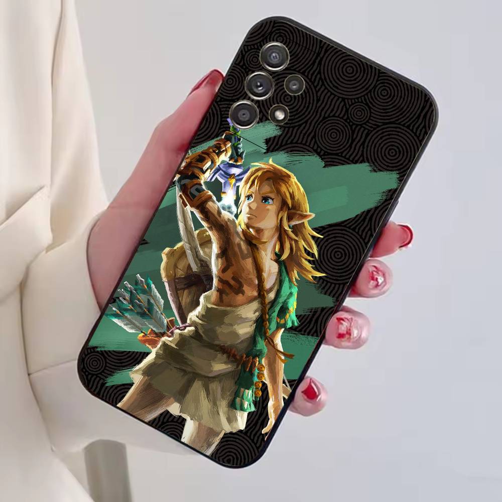 Game Z-Zelda L-Link Phone Case For Samsung S25,S24,S21,S22,S23,S30,Ultra,S20,Plus,Fe,Lite,Note,10,Black Cover