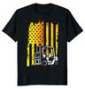American Flag Forklift Driver Unisex T-shirt