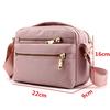 Women Nylon Shoulder Bag Waterproof Multi-pocket Zipper Bag Luxury Handbags Women Crossbody Bags Women Pouch Bag
