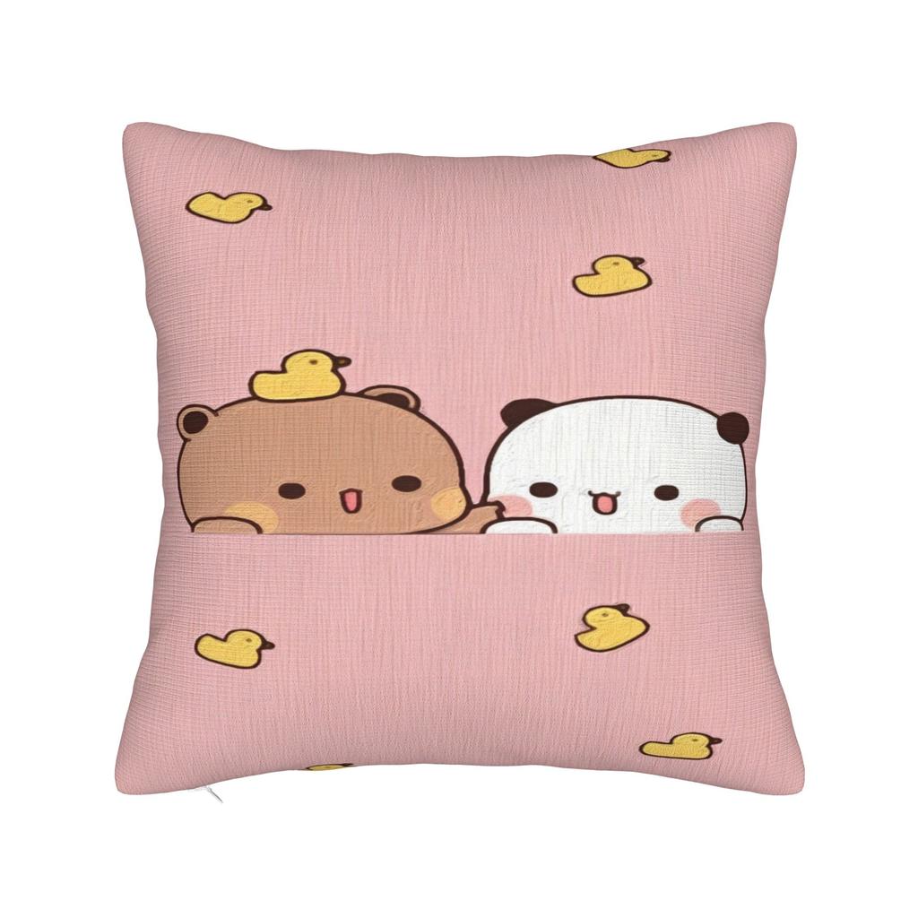 Наволочка Бубу и Дуду Мягкая наволочка-подушка Милая забавная наволочка для свадебной вечеринки, домашнего декора
