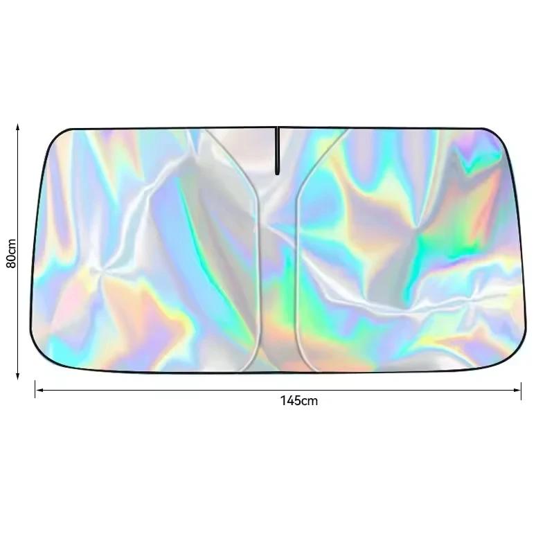 Ar Windshield Sunshade Cover for Maserati Ghibli Levante Quattroporte MC20 GranTurismo Front Window Sun Shade UV Protection