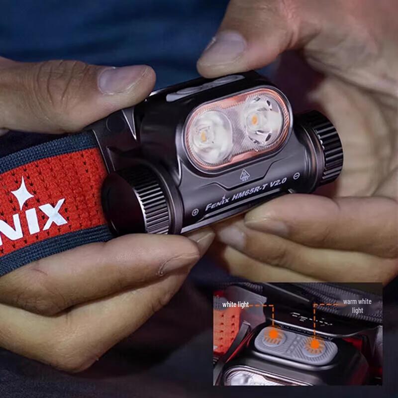Налобный фонарь Fenix HM65R-T V2.0 Type-C для бега