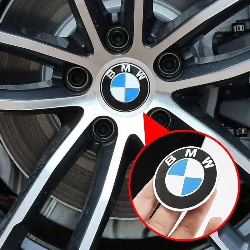 KWYP9 Hot 2025 56/60/65/68/78mm Car Wheel Hub Center Caps Cover Decoration Emblem For BMW M X4 X5 M3 M5 F11 F20 G11 G20 G21 F30 E