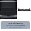 For Tesla Model 3 Highland Door Sill Protection Cover Mat Model 3+ Door Threshold Protect Anti-kick Pad Non-destructive Install