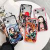 Милый прозрачный чехол Demon Slayer для Apple iPhone 11 14 13 12 Pro 7 8 Plus XR X XS Max 6 6S 14Pro, силиконовый чехол для телефона