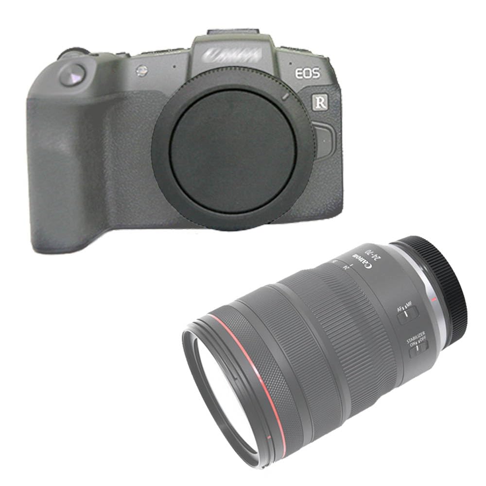Body Cap Rear Lens Cap Cover for Canon EOS EOS EOS EOS EOS EOS EOS EOS R6 Mark and Includes Hot Shoe Cover for Canon RF Mount and Lens Accessories &