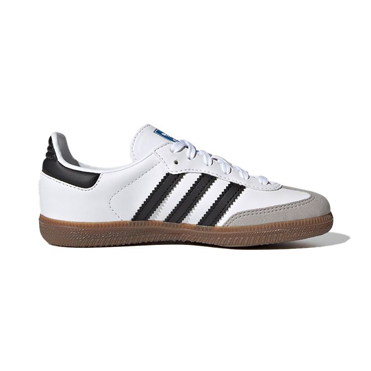 Adidas Детские кроссовки Samba OG J White Black Gum Cloud-White Core-Black GZ8346