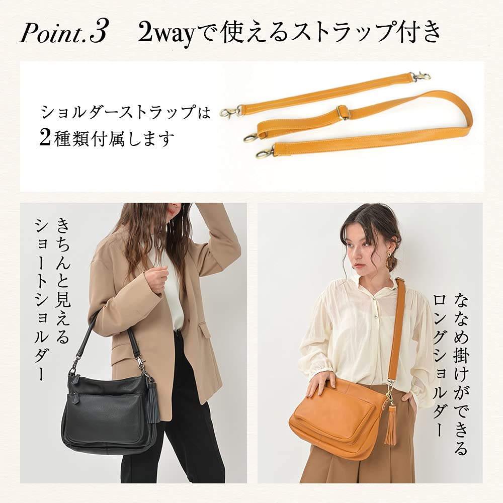 Сумка через плечо из натуральной кожи, сумка через плечо Ariel Plus Camel [Notre Favorie] женская (Золотое оборудование)