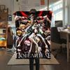 1PC overload Print Flannel Blanket, High quality Comfortable for All Seasons, Home Decor, Warmth and Comfort, Perfect for Christmas Gifts