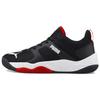 Ткань Rebound Кожа Future Cage Удобные Универсальные Полуботинки Повседневная Обувь Унисекс Повседневная Обувь Черный Красный 383856-04