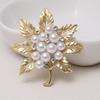 Благородная матовая брошь Ya Gold Brooch Ya Silver Brooch Temperament Clothing Accessories