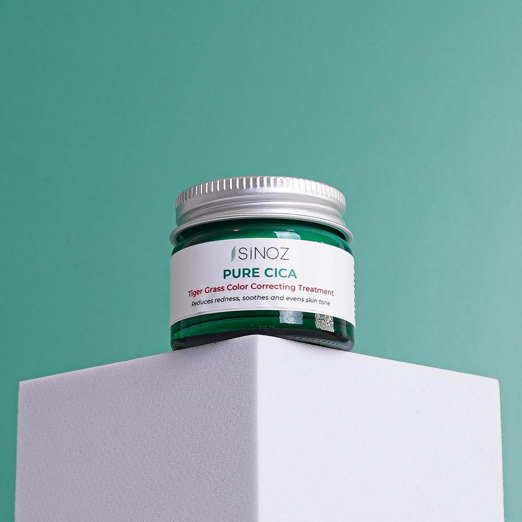 Sinoz Чистый Cica Тигровая трава Крем для коррекции цвета и восстановления – 15 мл