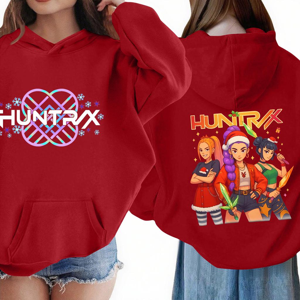 Детский пуловер с длинным рукавом, свободного кроя, с капюшоном и принтом в виде букв