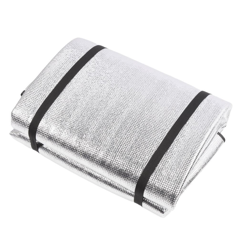 Picnic Mat Damp Proof Splash Proof Double Sided Aluminum Film Thickened Camping Blanket for Tent Outdoor