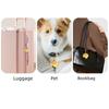 3D Rose Rose Flower Bag Keychain PU Leather Flower Backpack Pendant Bag Hanging Ornament  Women