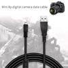 Длина 1/1,5 м Цифровая камера 8-контактный кабель для зарядки Прочный USB-кабель для передачи данных для камеры Прочный шнур зарядного устройства для камеры