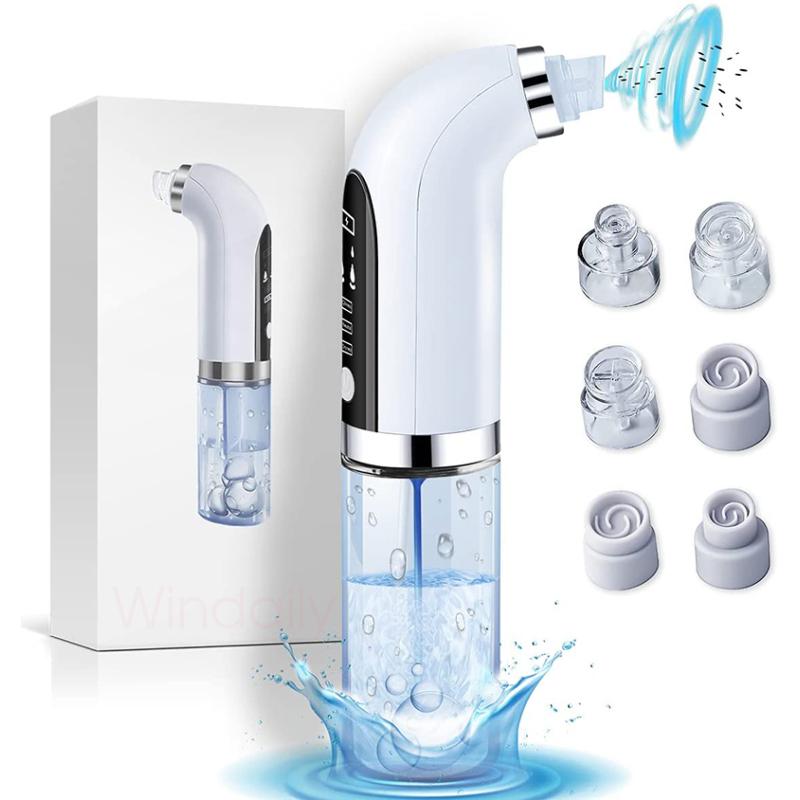 2024 Blackhead Remover Pore Vacuum Cleaner Electric Micro Small Bubble Facial Cleasing Machine USB Rechargeable Beauty Device