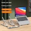 Laptop Stand Bracket with 10-Height Adjustable Foldable Design 10kg Load-Bearing Capacity