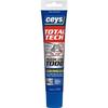 Mastic Adhésif - Ceys - Total Tech - 125ml - Imperméable - Flexible - Résistant Aux Conditions Extrêmes