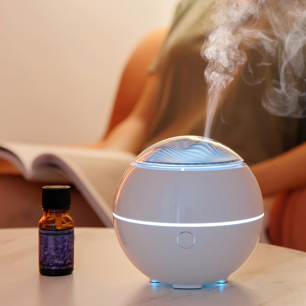Essential Oil Diffuser 130ml Oil Diffuser with 7 Color Lights Home Bedroom Diffuser Cool Mist Humidifier