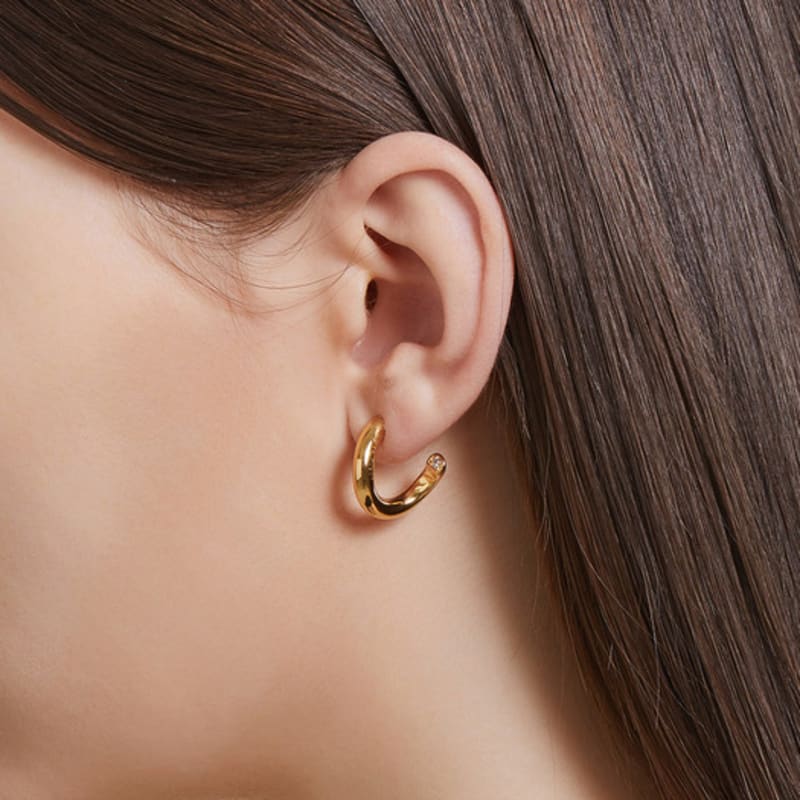 DIDIER DUBOT Selection D Brass Earrings JDREI4S96ZC