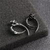 Retro Street Man Ear Bone Earrings Stainless Steel Claw Shape Ear Piercing Korean Style Ear Stud
